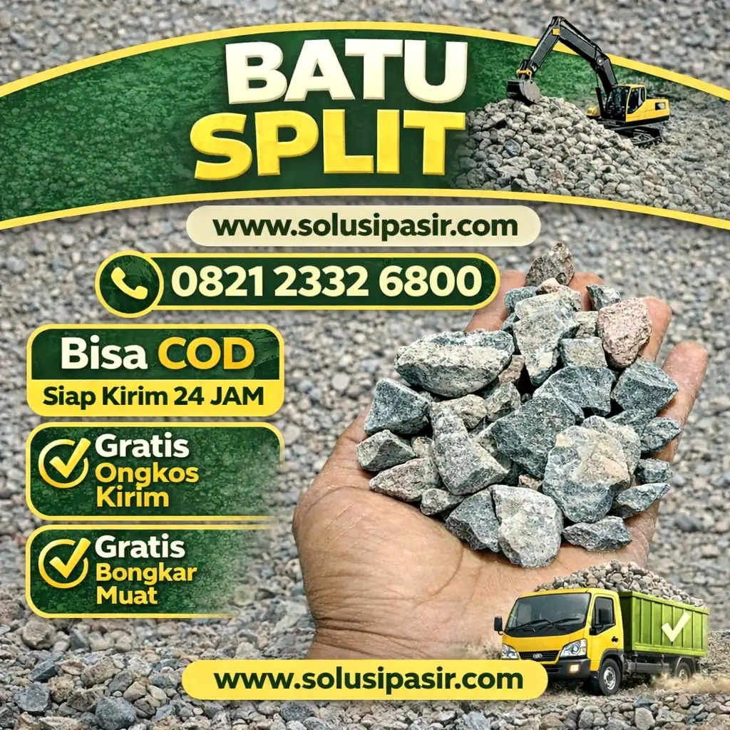 Jual batu split di jabodetabek siap kirim 24 jam
